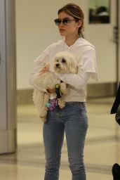 Lucy Hale at LAX Airport in LA 04/02/2018