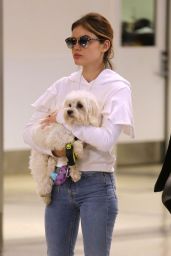 Lucy Hale at LAX in Los Angeles 04/02/2018