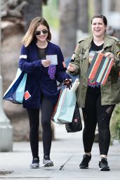 Lucy Hale - Shopping Trip With a Friend in LA 04/07/2018