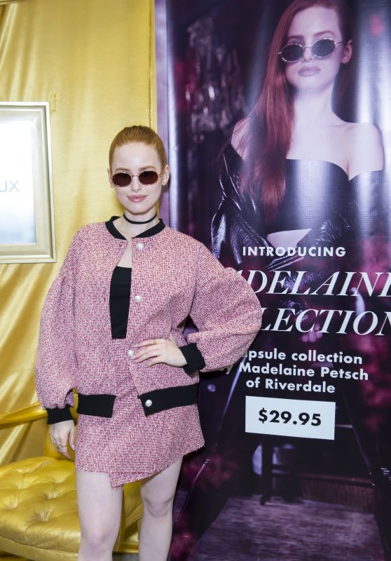 Madelaine Petsch - Promote Her New Capsule Collection for Prive Revaux in NYC