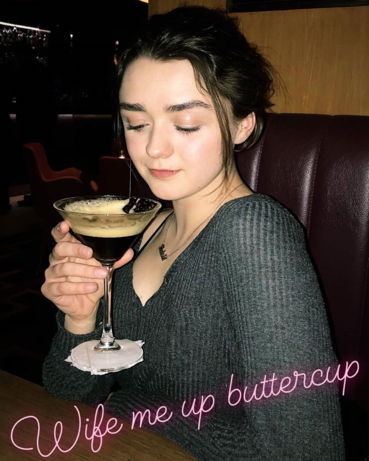 Maisie Williams – Social Media 04/03/2018 • CelebMafia