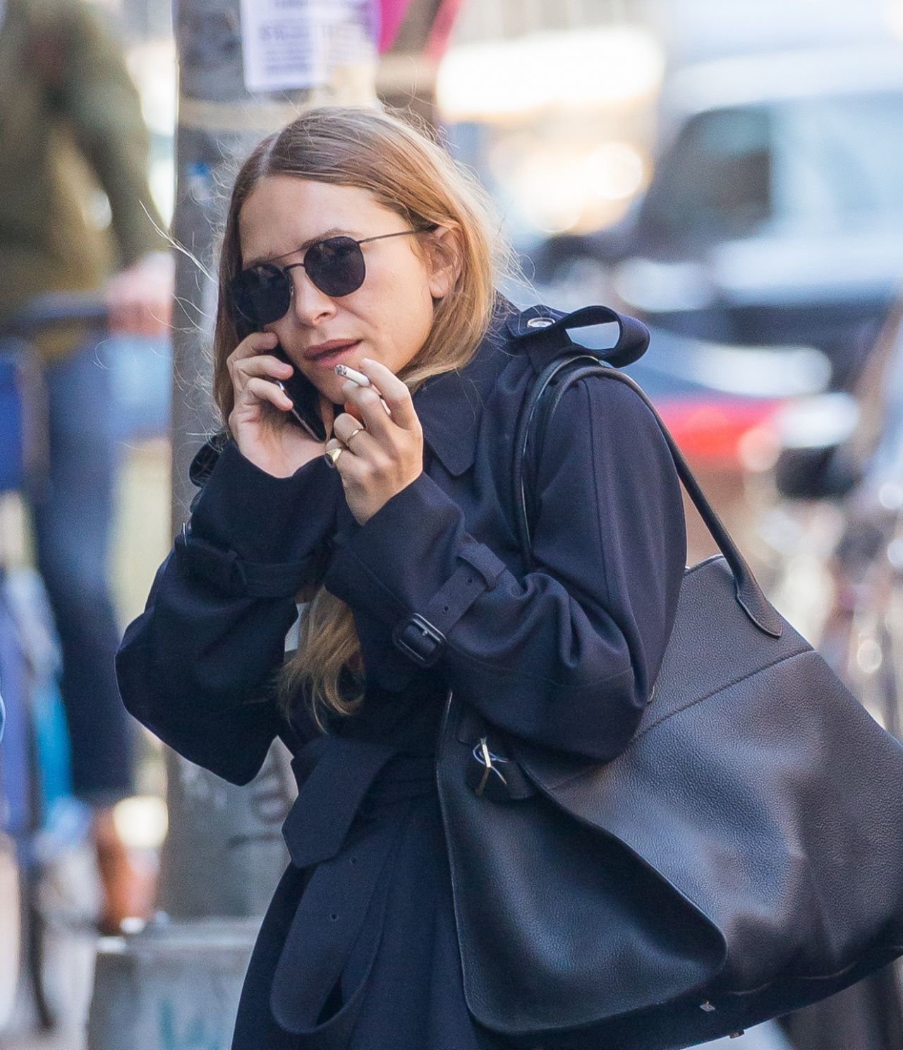 Mary-Kate Olsen - Arrives to Her Office in New York 04/26/2018 • CelebMafia
