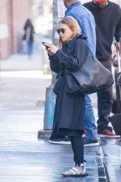 Mary-Kate Olsen - Arrives to Her Office in New York 04/26/2018