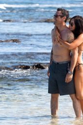 Megan Fox in Bikini - Beach in Kailua-Kona 04/01/2018