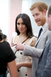 Meghan Markle - Reception with Prince Harry & Delegates of Commonwealth Youth Forum in London