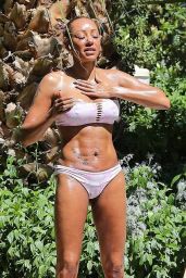 Melanie Brown in Bikini - Palm Springs 04/11/2018