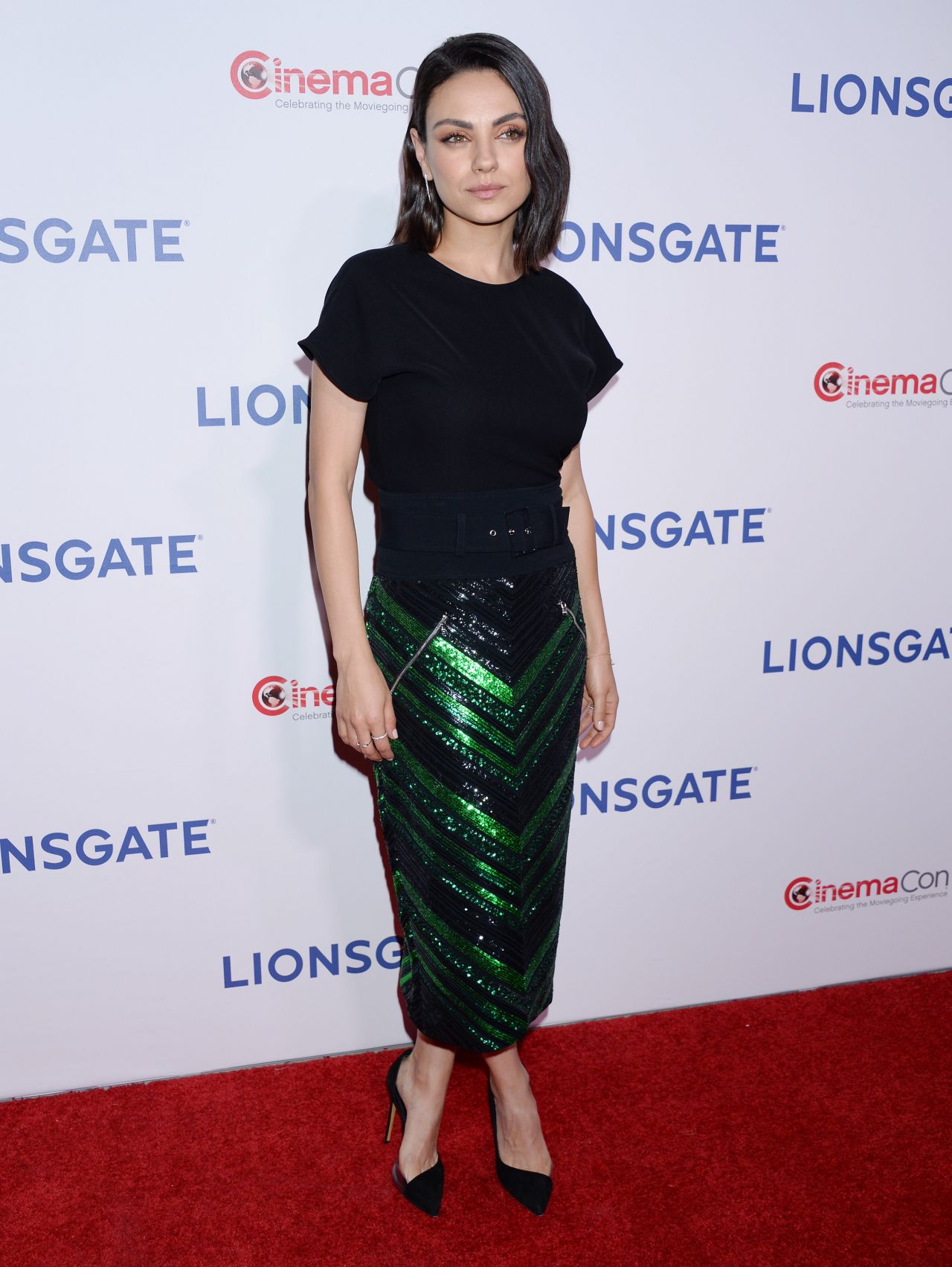 Mila Kunis - Lionsgate Presentation at CinemaCon 2018 in Las Vegas ...