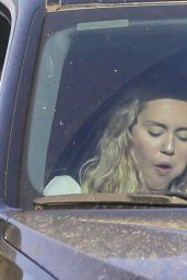 Miley Cyrus and Liam Hemsworth - Driving in Malibu 04/22/2018