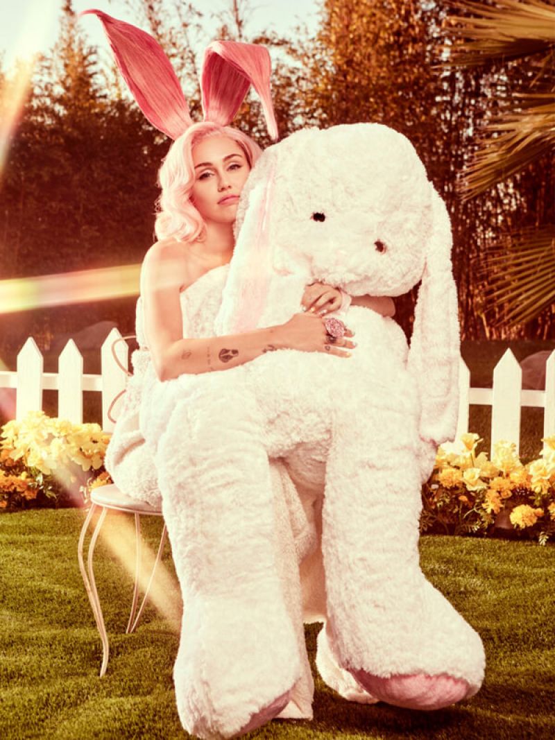 Miley Cyrus - Easter Photoshoot 2018 • CelebMafia