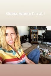 Miley Cyrus - Social Media 04/23/2018