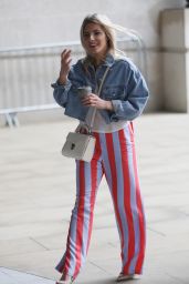 Mollie King - BBC Radio Broadcasting House in London 03/31/2018