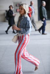 Mollie King - BBC Radio Broadcasting House in London 03/31/2018