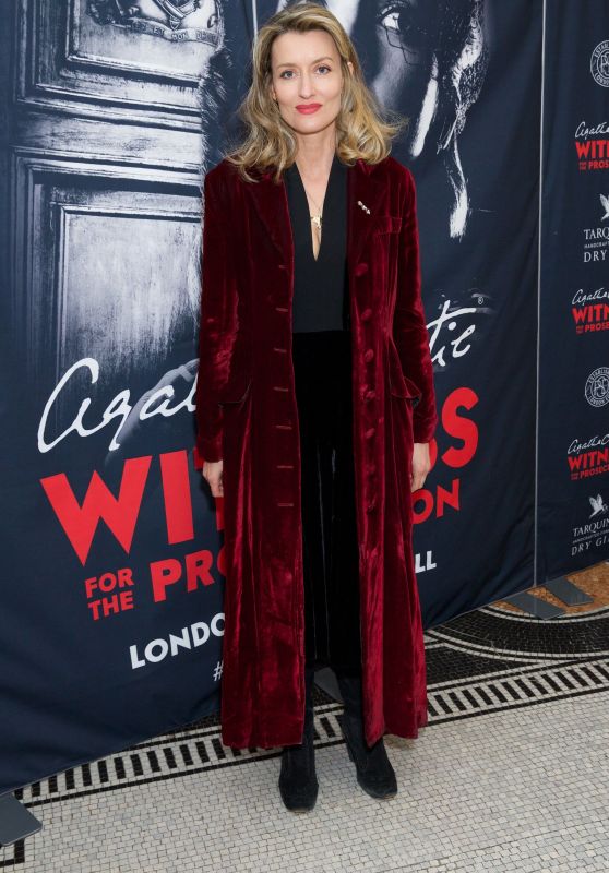 Natascha McElhone - "Witness for the Prosecution by Agatha Christie" Play at London County Hall