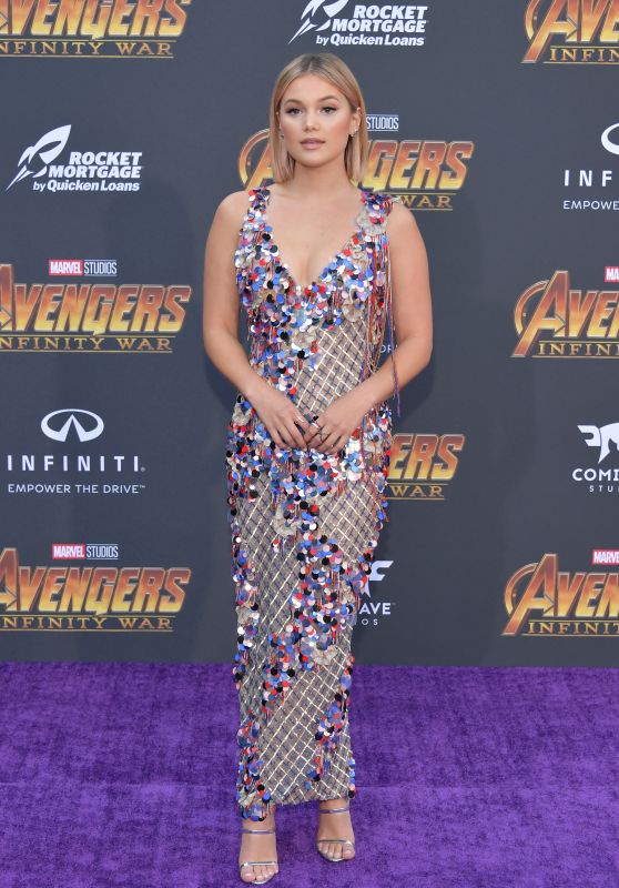 Olivia Holt – “Avengers: Infinity War” Premiere in LA