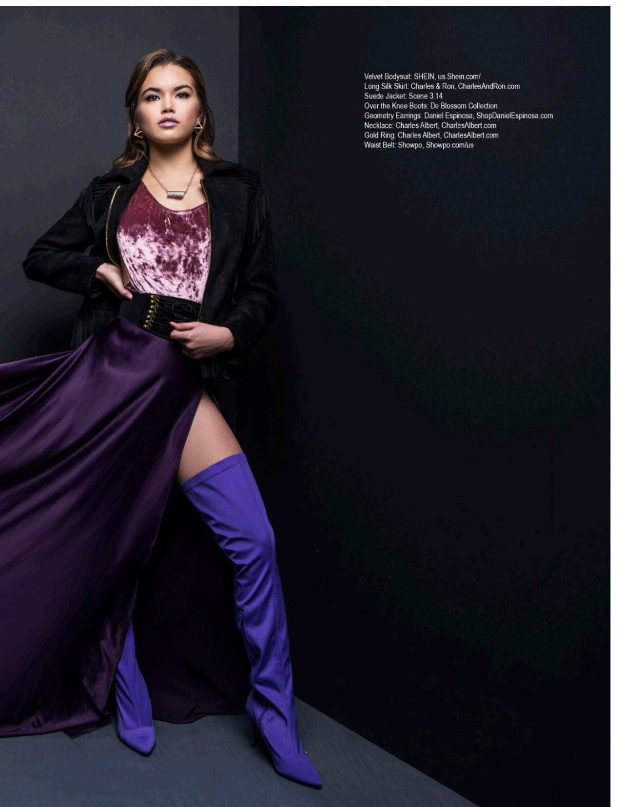 Paris Berelc - Regard Magazine April 2018 • CelebMafia