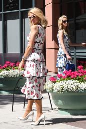 Paris, Nicky and Kathy Hilton - Out in Beverly Hills 04/17/2018