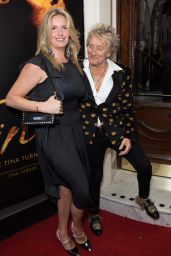 Penny Lancaster and Rod Stewart - Tina: The Tina Turner Musical in London