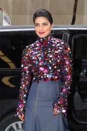 Priyanka Chopra - Leaving NBC Studios in New York 04/25/2018