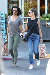Rebecca Gayheart - Grocery Shopping in Los Angeles 04/14/2018