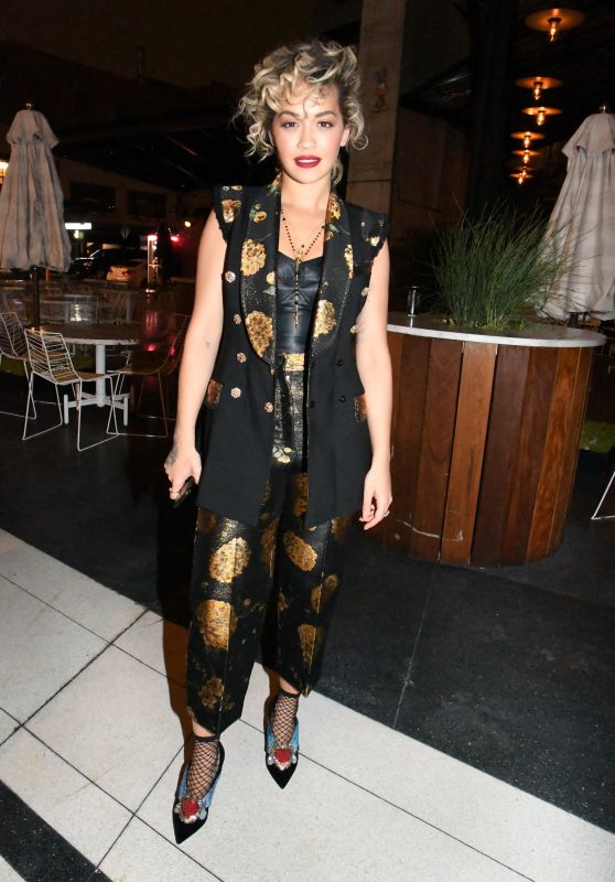 Rita Ora – Dolce & Gabbana Party in New York 04/09/2018