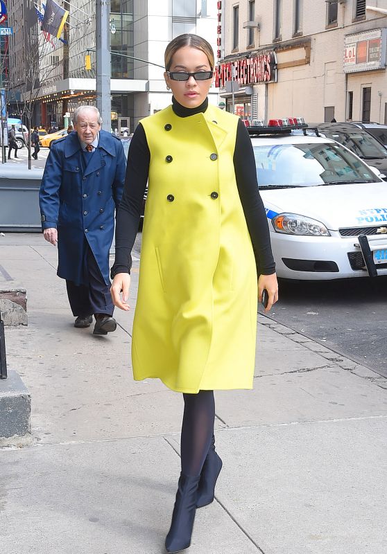 Rita Ora Fashion Style - NYC 04/09/2018