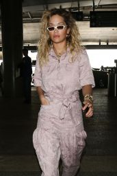 Rita Ora - LAX Airport in Los Angeles 04/16/2018
