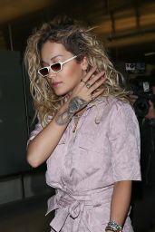 Rita Ora - LAX Airport in Los Angeles 04/16/2018