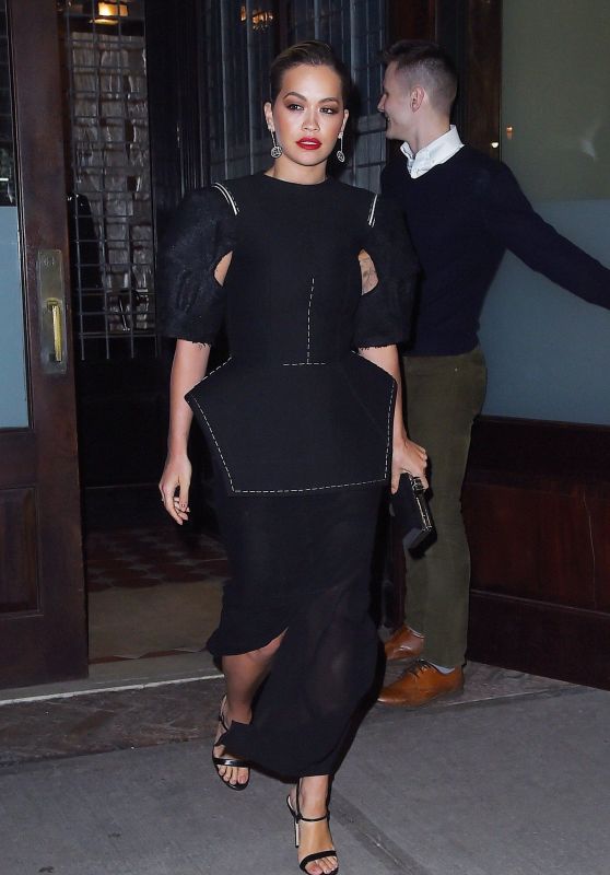 Rita Ora Night Out in Downtown New York 04/04/2018