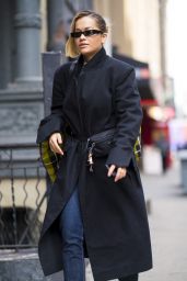 Rita Ora Street Fashion - New York City 04/06/2018