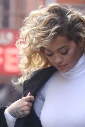 Rita Ora Street Fashion - New York City 04/10/2018