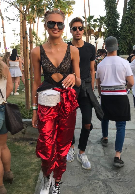 Romee Strijd at Coachella 2018