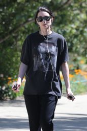 Rooney Mara - Hike at TreePeople Park in Studio City 04/23/2018