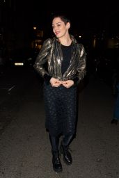 Rose McGowan - Leaving Ash From Chaos Private View at Lazinc Gallery in Mayfair