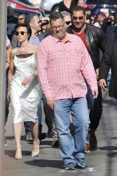Scarlett Johansson Arriving to Appear on Jimmy Kimmel Live in LA 04/24/2018
