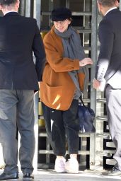 Scarlett Johansson - Arriving to JFK Airport in NYC 04/26/2018