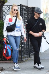 Sophie Turner and Joe Jonas  - Out in Los Angeles 04/04/2018