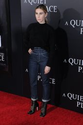 Zosia Mamet – “A Quiet Place” Premiere in NYC