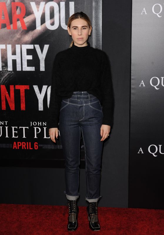 Zosia Mamet – “A Quiet Place” Premiere in NYC