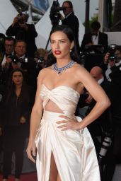 Adriana Lima – “Burning” Red Carpet in Cannes