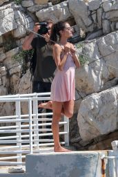 Alessandra Ambrosio - Photoshoot at Eden Roc Hotel in Antibes 05/18/2018
