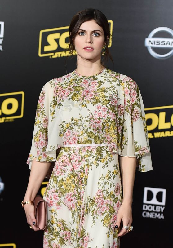 Alexandra Daddario – “Solo: A Star Wars Story” Premiere in LA