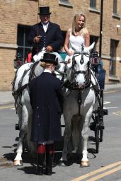 Amanda Holden - Filming For Royal Wedding in Windsor 05/14/2018