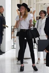 Amber Heard - Leaving Her Hotel in Cannes 05/13/2018