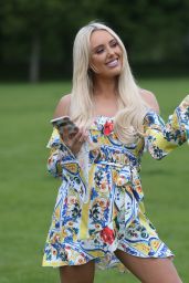Amber Turner – “The Only Way Is Essex” Filming at Colchester Castle 05/10/2018