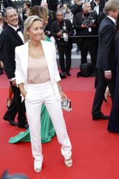 Anne-Sophie Lapix – “The Wild Pear Tree” Red Carpet in Cannes