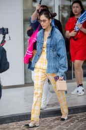 Araya A. Hargate - Leaving the Martinez Hotel in Cannes, May 2018