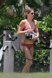 Ashley Greene in Bikini at the Pool in Miami Beach, May 2018