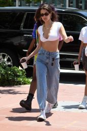 Bella Hadid and Hailey Baldwin - Leaving the Kith Store in Miami Beach