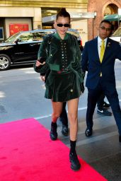 Bella Hadid - Arrives to Carlyle Hotel in NYC  05/07/2018