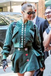 Bella Hadid - Arrives to Carlyle Hotel in NYC  05/07/2018